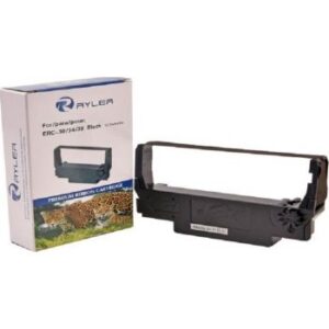 Ryler Premium Ribbon Cartridge, Compatible with Epson ERC 30/34/38, Black | RR-EP ERC30 BK