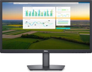 DELL E2222H 21.45" FHD VA Monitor, LED-backlit LCD Anti-glare Display, 5 ms (GtoG) Response Time, 16.7 Million Colors, Adjustable Tilt, VESA 100 x 100mm, VGA, DisplayPort, Black | E2222H