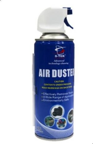 S-TEK Spray Duster 400ml Aerosol Airduster (Compressed Air Can)