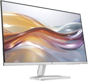 HP Series 5 527SF Monitor, 27" FHD IPS Display, 100Hz Refresh Rate, 5ms (GtG with Overdrive) Response Time, Tilt Adjustable, 3-Sided Micro-Edge Bezel, 16.7m Colors, Black/Silver | 94F44AA#ABB