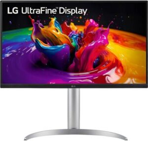 LG 27UP850N 27" 4K UHD IPS Monitor, 60Hz Refresh Rate, 5ms Response Time, 1.07B Color Support, 3840x2160 Resolution, VESA Display HDR 400, 16 9 Aspect Ratio, USB-C, Silver | 27UP850N-W