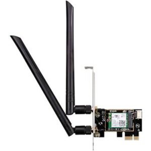D-Link AX3000 Wireless Dual Band PCI Express Adapter, MU-MIMO, Wifi 6, 3000Mbps Speed, Bluetooth 5.0, 5 Dbi Antennas, Easy Installation | DWA-X582