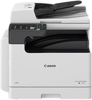 Canon imageRUNNER 2425i Multifunction Printer, 25ppm B&W Print Speed, 600x600 dpi Print Resolution, 700 Sheets Capacity, 250 Sheet Paper Tray, Ethernet 1000 Base-T/Wireless, White | imageRUNNER 2425i