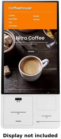 SAMSUNG Connection Box for Kiosk, One Connect Port (44-Pin), 1D & 2D Supported Dimensions, 250mm/sec Printing Speed, 80mm Paper Roll Paper Support, White | CY-KM24APXUE