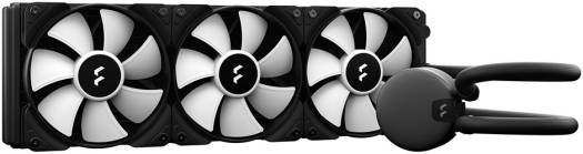 Fractal Design Lumen S36 RGB 360mm AIO CPU Liquid Cooler, LGA 1700 Support, Copper Cold Plate, Aluminium Fins & Radiator, Six ARGB LEDs, 3x 12 RGB PWM Fans, Support LGA 1700/AM5, Black | FD-W-L1-S3612 - Image 4