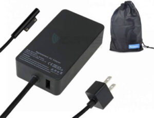 Replacement Microsoft Surface Book Surface Pro 4, Pro 5 & Pro 6 Tablet 65W 15V 4A Charger Power Supply | Q5N-00001 / Q5N-00009 / Q4Q-00009