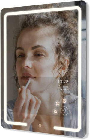 DMInteract DM-A22W1-P, Interactive Display, 21.5", IP65 Waterproof, 10 Points Capacitive Touch, Android 11, 2GB/16GB, Interactive LED Bathroom Magic Mirror, Portrait | DM-A22W1-P