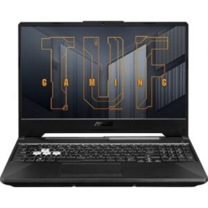 Asus Tuf Gaming FA506QR 15.6'' FHD 144Hz Laptop, AMD R7 5800H 3.20 Ghz, 16GB RAM, 512GB SSD, Wireless, 8GB NVIDIA Geforce RTX 3070, BT, Camera, Windows 10, Eng-ARB Keyboard, Grey | FA506QR-HN006T