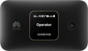 Huawei E5785 Mobile WiFi, 4G LTE up to 300 Mbps, 3G up to 43.2 Mbps, Supports 16 Simultaneous Connections, 12 Hours Battery Life, Black | E5785