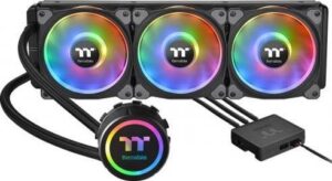 Thermaltake Floe DX RGB 360 TT Premium Edition, Material:Copper, Rated Voltage :12 V / 5V, Motor Speed :3600 R.P.M, Dimension:120 x 120 x 25 mm, Noise Level:19 ~ 23.9 dB-A | CL-W256-PL12SW-A
