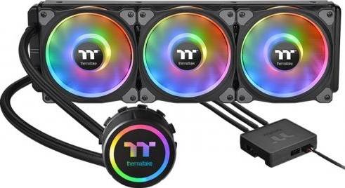 Thermaltake Floe DX RGB 360 TT Premium Edition, Material:Copper, Rated Voltage :12 V / 5V, Motor Speed :3600 R.P.M, Dimension:120 x 120 x 25 mm, Noise Level:19 ~ 23.9 dB-A | CL-W256-PL12SW-A