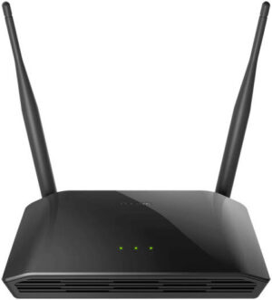 D-Link Wireless N300 Router, IEEE 802.11n/g Technology, Supports Wi-Fi Protected Setup, 1x Base-T WAN Port & 4x Base-T LAN Port, 2x Fixed External Antennas, Black | DIR-615