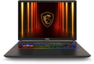 MSI Vector 16 HX AI A2XWHG Gaming Laptop, 16" QHD+ IPS 240Hz Display, Intel Core Ultra 9 275HX, 32GB RAM, 1TB SSD, GeForce RTX 5070 Ti 12GB, English-Arabic KB, Win11, Cosmos Gray | 9S7-15M352-009