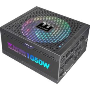 Thermaltake Toughpower PF1 1050 Watt Power Supply, Full Modular 80 Plus Platinum, ARGB, PSU, SLI/CrossFire, Single Rail, 83.3A, ATX | PS-TPD-1050F3FAPK-1