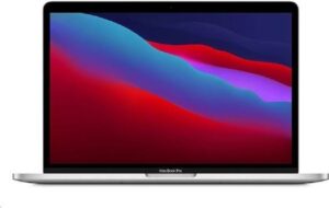 Renewed - Apple MYD82 Macbook Pro 2020 13'' Retina Display Laptop, M1 chip with 8‑core CPU/GPU, 256GB SSD, 8GB RAM, macOS, Force Touch Trackpad, With Orig. Charger, English KB, Gray | MYD82