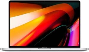 Apple MacBook Pro 16" Retina Display Laptop, Intel Core i9 8-Core 2.3 GHz, 32GB DDR4 RAM, 1TB SSD, AMD Radeon Pro 5500M GPU 8GB, Touch ID, Magic Keyboard, Silver | Z0Y3002SK