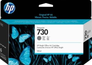 HP 730 130-ml Gray DesignJet Ink Cartridge | P2V66A