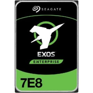 Seagate Exos Enterprise 7E8 8TB Internal Hard Drive, 3.5'' Compatible Bay, Sata 6 Gb/s, 7200 Rpm Speed, 256 MB Cache, 600 MBps Data Transfer Rate | ST8000NM004A / ST8000NM000A