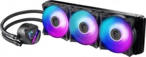 MSI MAG Core Liquid 360R CPU Cooler, ARGB Lighting, 4200 RPM Pump Speed, 2000 RPM Fam Speed | 306-7ZW1C31-813