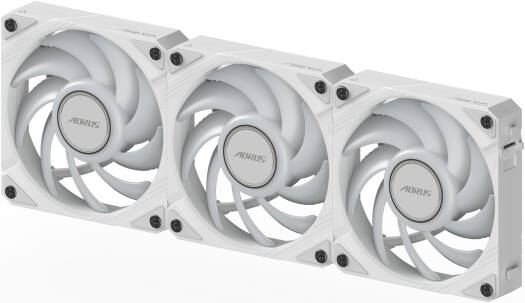 GIGABYTE AORUS EZ CHAIN FAN 120 ICE Case Fan, 120mm, 2000 RPM Fan Speed, 60 CFM Fan Airflow, Hydro-Dynamic Bearing Type, Pack of 3, White | GP-ECFAN1203-ICE - Image 6