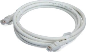 Bitcorez Cat6 UTP Patch Cable, 2M, PVC - White | BC6UP2WH