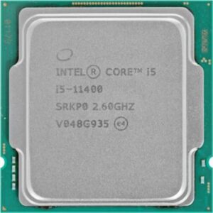 Intel 11th Gen Core i5-11400 CPU Processor, 6 Cores & 12 Threads, 4.4 GHz Maximum Turbo Frequency, LGA 1200 (Only Tray, No Fan)  | 11400TRAY