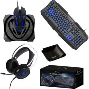 Snakebyte 4-in-1 Combo Keyboard + Mouse + Mouse Pad + Headset | SB914287