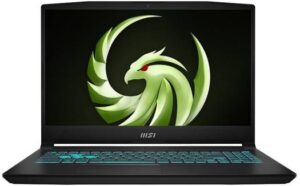 MSI Bravo 15 C7VFK Gaming Laptop, 15.6" FHD IPS 144Hz Display AMD Ryzen 7 7735HS Processor, 16GB RAM, 512GB SSD, GeForce RTX 4060 8GB GPU, ENG-ARAB K/B, Windows 11, Black | 9S7-158N11-221