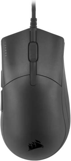 Corsair SABRE Pro Champion Series Optical Wired Gaming Mouse, 18000 dpi Sensor, 6 Programmable Buttons, Omron Switches, 8000 Hz Hyper-Polling, Black | CH-9303101-EU