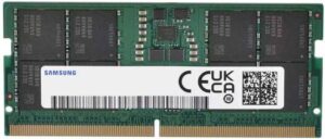 SAMSUNG M425R2GA3PB0-CWM0D SODIMM Laptop Memory, 16GB Capacity, 5600 Mbps Speed, 1.1 Voltage, 1R x 8 Rank x Organization, 262 Pins | M425R2GA3PB0-CWM0D