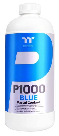 Thermaltake P1000 Pastel Coolant Blue DIY 1000 mL Liquid Cooling System Coolant | CL-W246-OS00BU-A