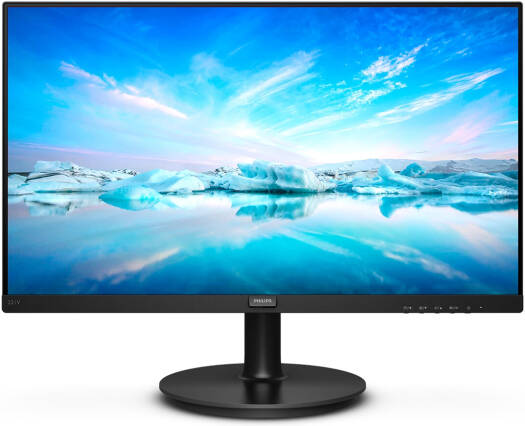 Philips LCD Monitor, 22" FHD VA Display, 75Hz Refresh Rate, 4ms (GtG) Response Time, SmartImage Picture Enhancement, 16.7m Color Display, VGA & HDMI Input, Black | 221V8/89