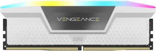 CORSAIR Vengeance RGB 64GB (2x32GB) Desktop Memory, 288Pin DDR5 DRAM, 5200 Tested Speed, 40-40-40-77 Tested Latency, 1.25V, Overclock PMIC, Suite For Intel 600/700 Series, White | CMH64GX5M2B5200C40W - Image 4