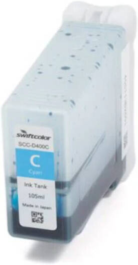 Swiftcolor Cyan Ink Cartridge, 105ml, For Swiftcolor SCC-4000D Printer | 8617B001