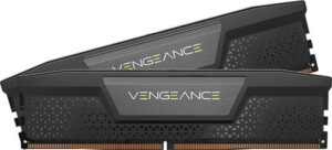 Corsair VENGEANCE 48GB (2x24GB) DDR5 Desktop Memory Kit, 5600 MHz Memory Speed, 40-40-40-77 Tested Latency, 1.25V Memory Voltage,  XMP 3.0, 288 Pin,  Overclock PMIC, Black | CMK48GX5M2B5600C40