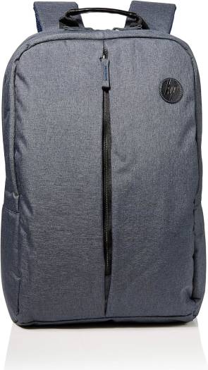 HP 15.6" Value Backpack, Laptop Backpack, Blue/Grey (K0B39AA)