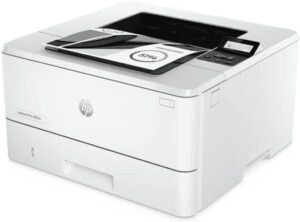 HP LaserJet Pro 4003n A4 Black and White Printer, Prints Up to 42/40 ppm, 1200 x 1200 dpi Resolution, Up to 900 Sheets Input Capacity, LCD Graphic Display, USB 2.0 / Ethernet | 2Z611A
