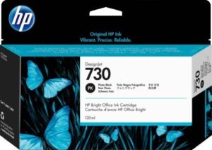 HP 730 130-ml Photo Black DesignJet Ink Cartridge | P2V67A
