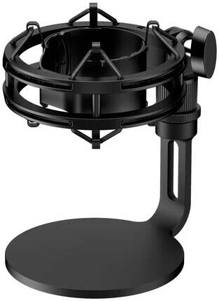 HyperX QuadCast 2 USB Microphone, Hi-Res Studio-Quality Recording, Intuitive On-Board Controls, Removable Shock Mount, Tap-to-Mute Sensor, Stunning HyperX Red Lighting, Black | QuadCast 2 - Image 8