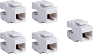 D-Link Cat6 UTP Keystone Jack (5-PACK)