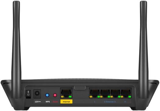 Linksys Max-Stream Dual-Band AC1300 Mesh WiFi 5 Router, Covers Up to 1200 sq. ft, Handles 12+ Devices, Speed Up to 1.3 Gbps, 2x External Antennas, USB, Ethernet Ports, WPA2 Personal, Black | MR6350-ME - Image 4