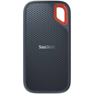 SanDisk 2TB Extreme Portable External SSD, USB-C, USB 3.1, up to 550mb/s speed | SDSSDE60-2T00-G25