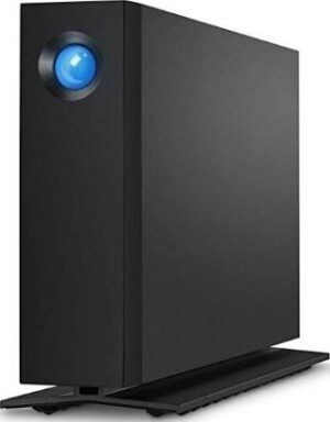 LaCie d2 Professional 10TB External HDD, 7200 RPM Disk Speed, Rescue Data Recovery Services, Speeds of up to 260 MB/s, For Mac And PC Desktop, 1 Month Adobe CC, USB-C / USB 3.1, Black | STHA10000800