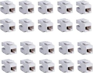 D-Link Cat6 UTP Keystone Jack (20-PACK)