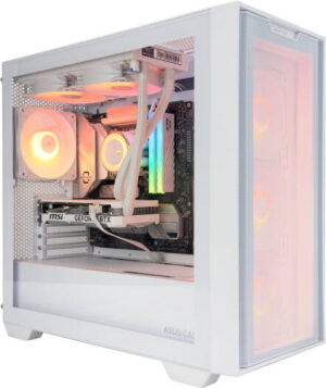 Arctic Gaming PC - Intel Core i7-14700KF 20 Cores 28 Threads, NVIDIA RTX 5070 12GB, 32GB DDR5 RAM 5600MHz, 1TB SSD Gen 4, 750W Gold PSU, 360mm Liquid Cooler, Wi-Fi + BT