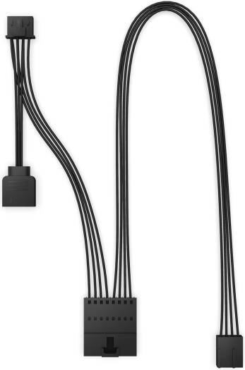 NZXT F360 RGB CORE 360mm RGB LED Single-Frame RGB Fan Unit, 120mm FDB Fans, Up to 2400 rpm Fan Speed, 75.12 CFM Airflow, PWM Fan Control, White | RF-U36HF-W1 - Image 10