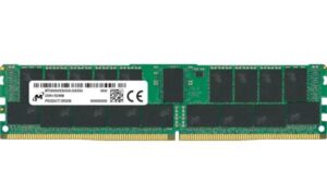 Micron 16GB DDR4 SDRAM Server Memory, RDIMM, 3200Mhz Bus Speed, CL22 Latency Timings, 288 Pin | MTA18ASF2G72PZ-3G2J3