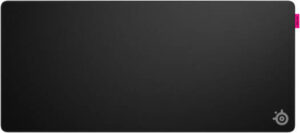 SteelSeries QcK Performance - Speed Mouse Pad, Low-Profile Stitched Edges, Non-Slip Neoprene Rubber Base, High-Grade Neoprene Foam, Large Size (900mm x 400mm x 3.5mm), Black | 63431