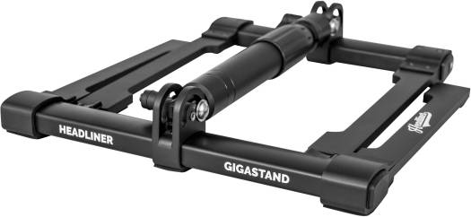 Headliners Gigastand USB Adjustable Laptop Stand with USB Hub, Fits Up to 17" Laptops, Telescoping Neck with 360˚ Rotation & Max Height of 16”, USB 2.0 Ports & (1) USB-C Port, Black | HL20014 - Image 2