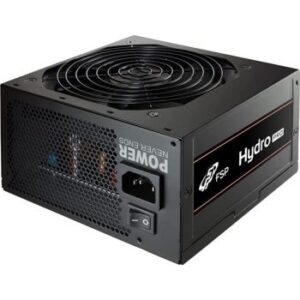 FSP Hydro K Pro Series 600W PSU, 80 Plus Bronze 230V EU, Efficiency ≥ 88%, Active PFC, +12V Single-Rail Design, 120mm Silent & Long Life Fan | PPA6005608